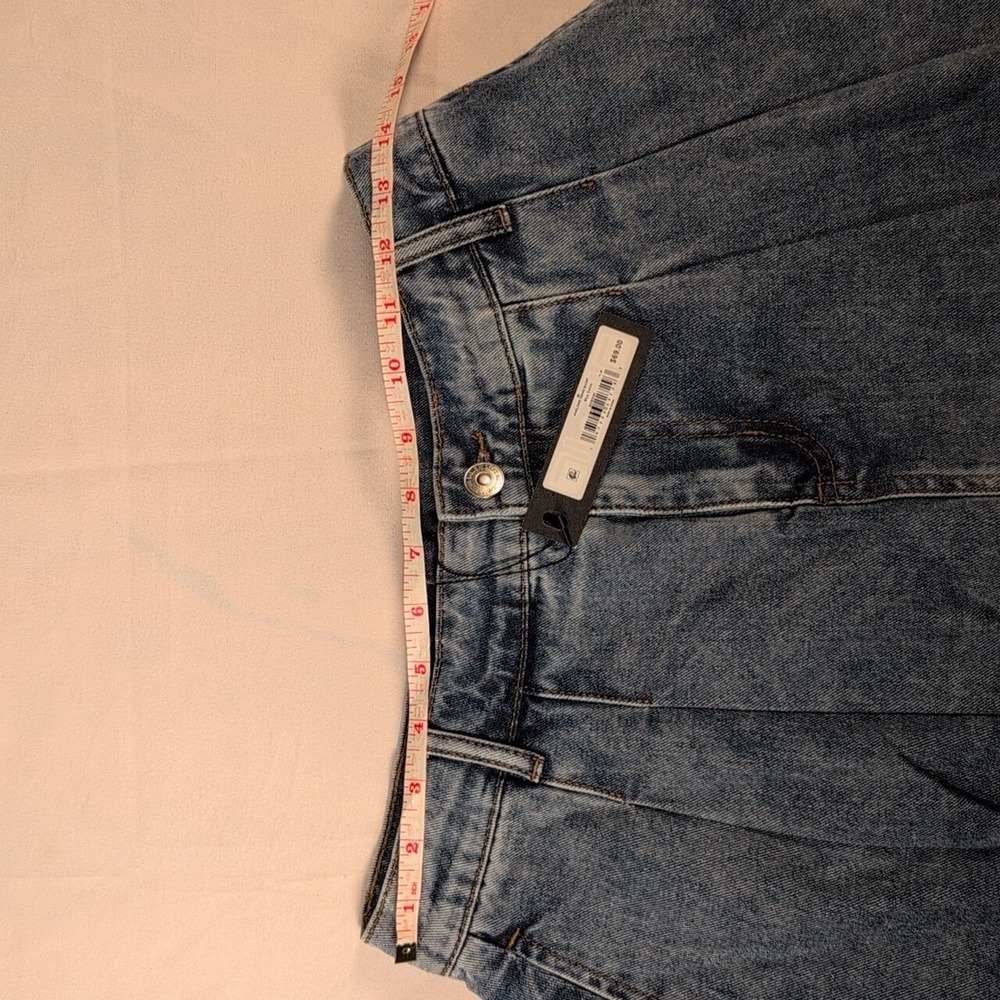 Steve Madden Marlowe Denim Skort Mini Skirt - Picture 6 of 10